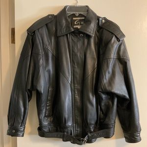 Global Identity Leather Jacket
